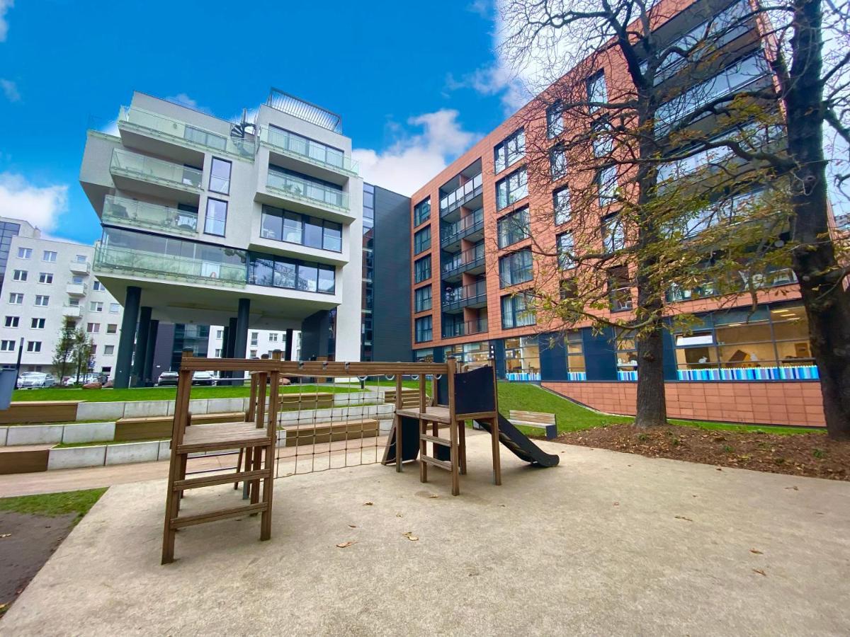Apartament W Sercu Gdanska Z Parkingiem Podziemnym Bagian luar foto